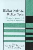 Tapa de Biblical Hebrew, biblical texts