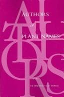 Tapa de Authors of Plant Names