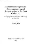 Tapa de Archaeoentomological and archaeoparasitological reconstructions at Îlot Hunt (CeEt-110)