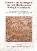 Tapa de Economy and Exchange in the East Mediterranean During Late Antiquity