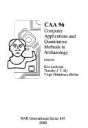 Tapa de CAA 96 computer applications and quantitative methods in archaeoloyg