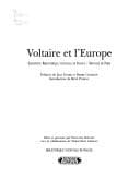 Tapa de Voltaire et l'Europe