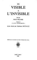 Tapa de Du visible à l'invisible : pour Max Milner