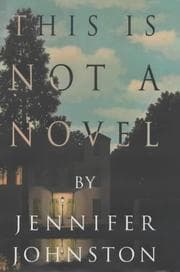 Tapa de This is not a novel