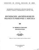 Tapa de Recherches archéologiques franco-tunisiennes à Rougga