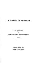 Tapa de Les écrivains et leurs lectures philosophiques