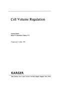 Tapa de Cell Volume Regulation (Comparative Physiology)