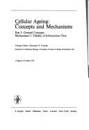 Tapa de Cellular ageing, concepts, and mechanisms