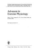 Tapa de Advances in Exercise Physiology