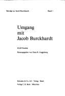 Tapa de Umgang mit Jacob Burckhardt