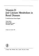 Tapa de Vitamin D and Calcium Metabolism in Renal Diseases