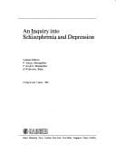 Tapa de An Inquiry into schizophrenia and depression