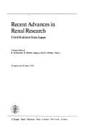 Tapa de Recent Advances in Renal Research