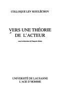 Tapa de Vers une theorie de l'actuer