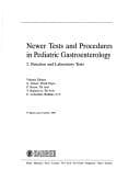 Tapa de Newer tests and procedures in pediatric gastroenterology
