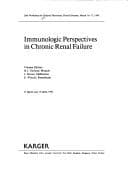 Tapa de Immunologic perspectives in chronic renal failure