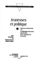 Tapa de Jeunesses Et Politique Volume Mouvements
