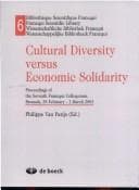 Tapa de Cultural diversity versus economic solidarity
