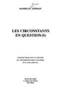 Tapa de Les circonstants en question(s)