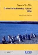 Tapa de Report of the Fifth Global Biodiversity Forum