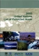 Tapa de 2003 United Nations List Of Protected Areas