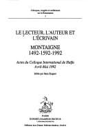 Tapa de Le lecteur, l'auteur et l'écrivain