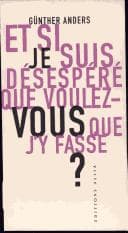 Tapa de Et si je suis désespéré, que voulez-vous que j'y fasse ?
