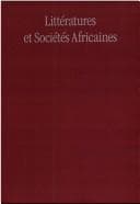 Tapa de Littératures et sociétés africaines
