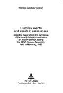 Tapa de Historical events and people in geosciences
