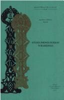 Tapa de Études phonologiques tchadiennes