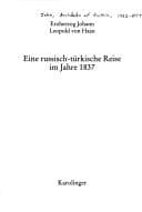 Tapa de Eine russisch-turkische Reise im Jahre 1837 (Der Osten)