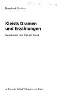 Tapa de Kleists Dramen und Erzählungen