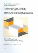 Tapa de Rethinking the State in the Age of Globalisation