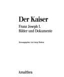 Tapa de Der Kaiser: Franz Joseph I.