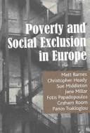Tapa de Poverty and Social Exclusion in Europe