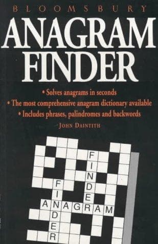 Tapa de Anagram Finder
