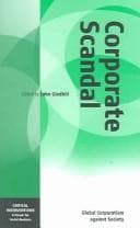 Tapa de Corporate Scandalglobal Corporatism Against Society Ci
