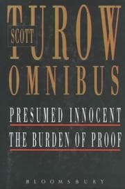 Tapa de Scott Turow Omnibus (Burden of Proof / Presumed Innocent)