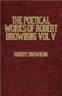 Tapa de Poetical Works of Robert Browning -