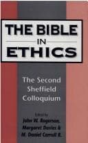 Tapa de The Bible in Ethics