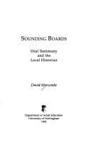 Tapa de Sounding boards
