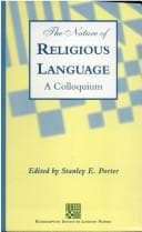 Tapa de The Nature of Religious Language