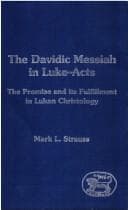 Tapa de The Davidic Messiah in Luke-acts