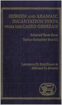 Tapa de Hebrew and Aramaic incantation texts from the Cairo Genizah