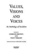 Tapa de Values Visions and Voices