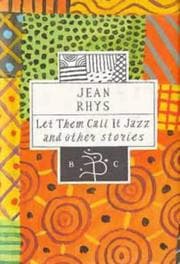 Tapa de Let them call it jazz and other stories