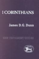 Tapa de 1 Corinthians (New Testament Guides)