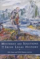 Tapa de Mysteries and solutions in Irish legal history