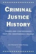 Tapa de Criminal justice history