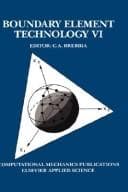 Tapa de Boundary Element Technology VI (Boundary Element Technology)